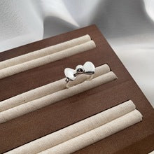 French vintage bow ring