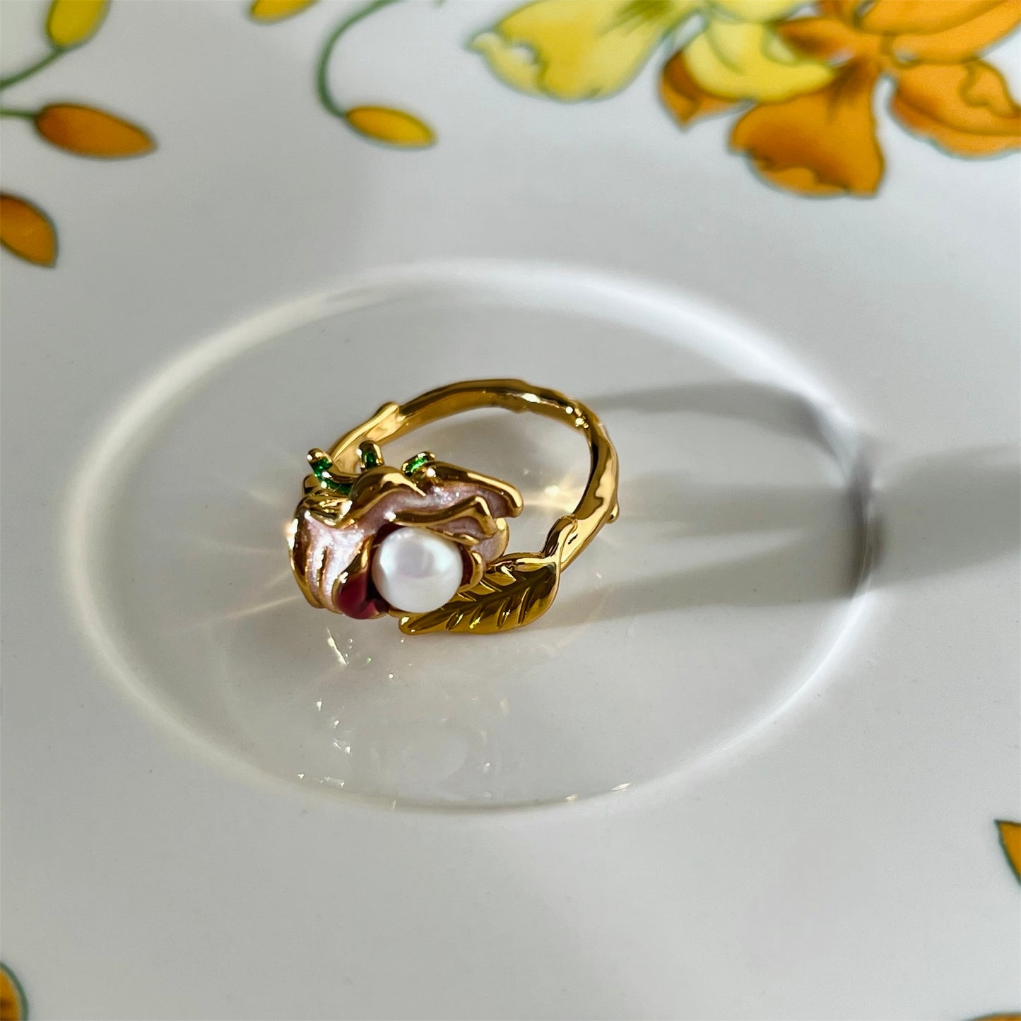 Unique flower ring